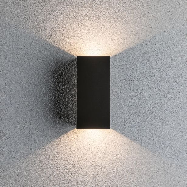 STENSKA VRTNA SVETILKA FLAME LED ANTRACIT 2X5.8W WW