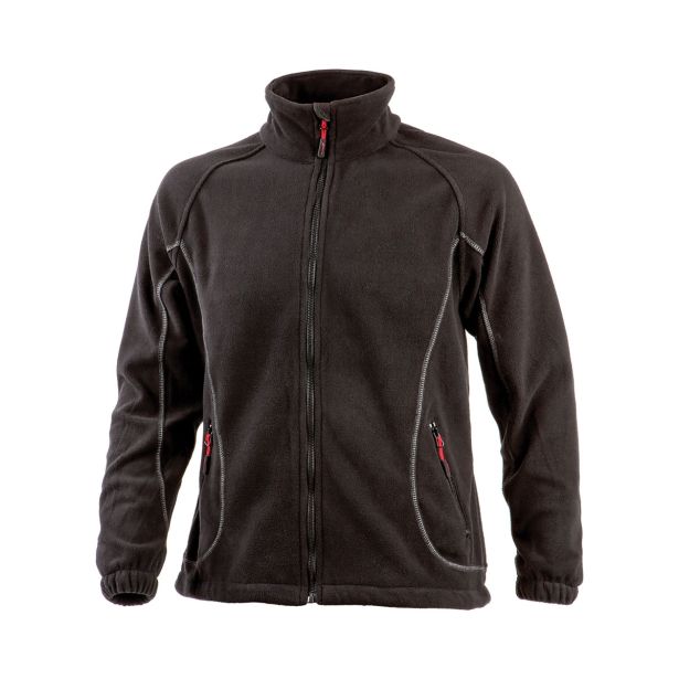 JAKNA ALBATROS FLIS ELECTRA ŠT.M ŽENSKA, ČRNA