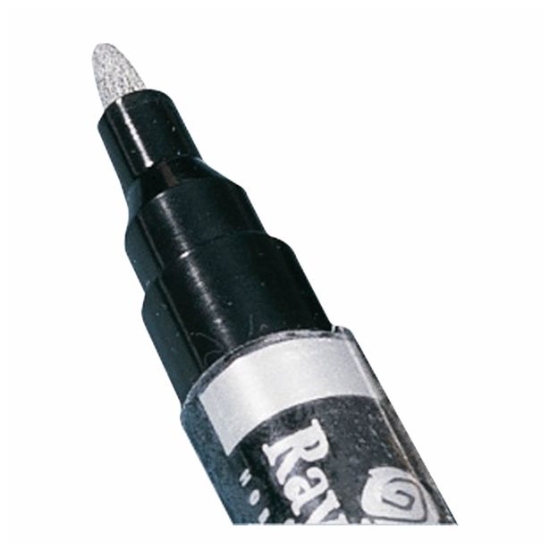 ZIMSKO USTVARJANJE RAYHER FLOMASTER ZA VSE PODLAGE, TANEK, SREBRN