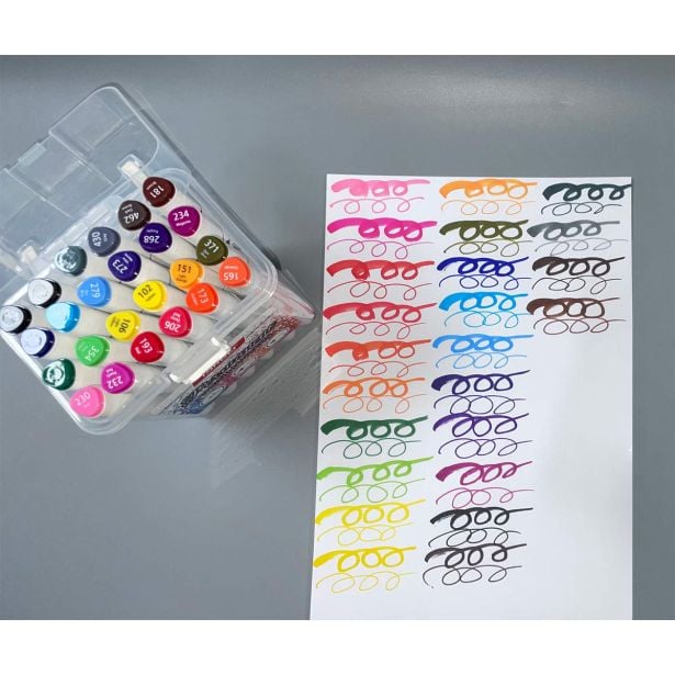 FLOMASTRI TARGET ART PERMANENT TWIN 24/1 28268