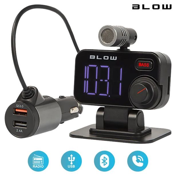 FM ODDAJNIK BLOW 74-159, BLUETOOTH 5.0