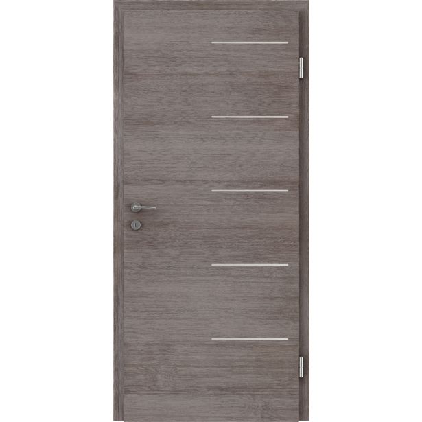 FOLIZIRANO VRATNO KRILO LIP MILLENIUM L1 85X200 D T17 RSP, SIVI BOR SOFT