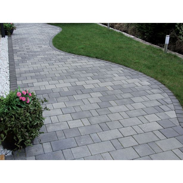 BETONSKI TLAKOVEC ZOBEC FORMA ČRNA