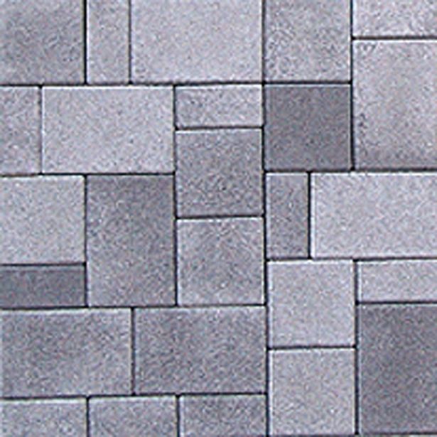 BETONSKI TLAKOVEC ZOBEC FORMA MIX SIVO - ČRNA