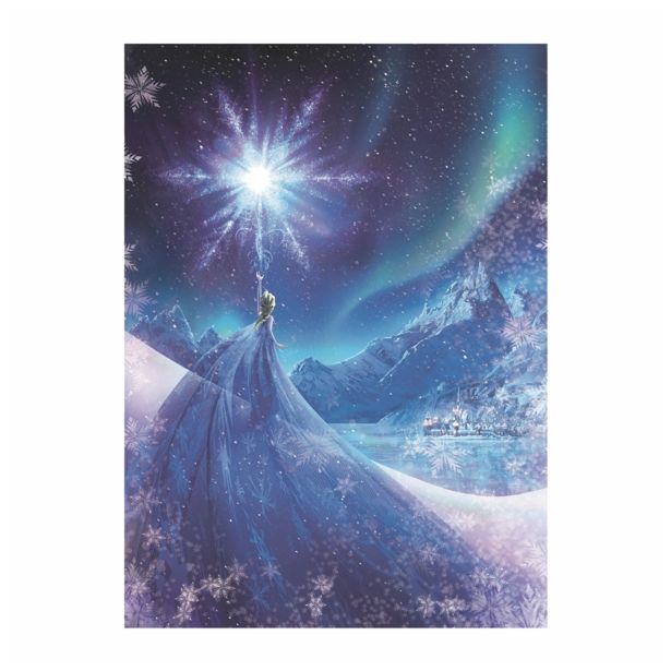 FOTOTAPETA 4-DELNA FROZEN SNOW QUEEN KOMAR