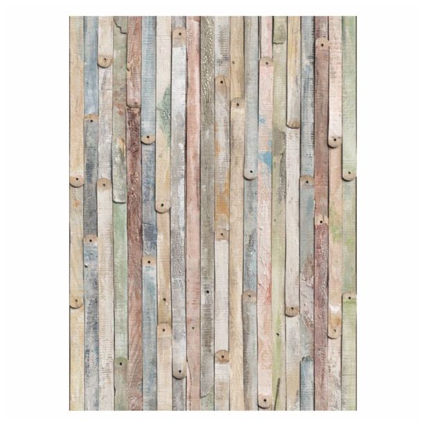 FOTOTAPETA 4-DELNA VINTAGE WOOD 184X254 CM KOMAR
