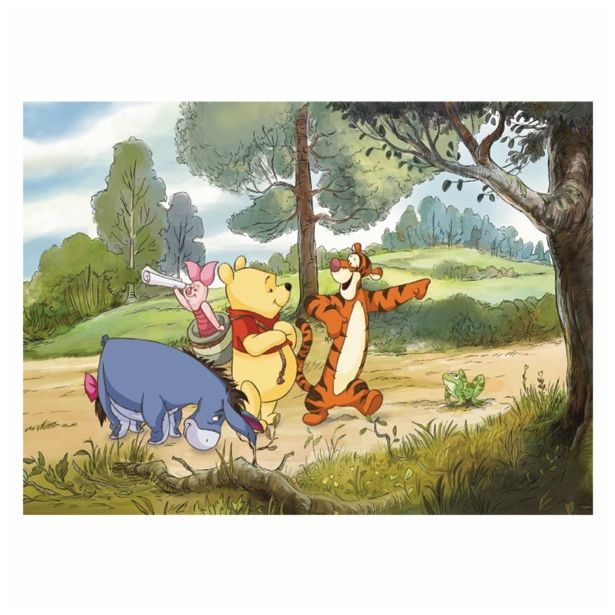 FOTOTAPETA 4-DELNA WINNIE  EXPEDITION DIM.254X184CM KOMAR