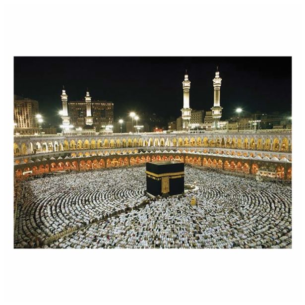FOTOTAPETA 8-DELNA KAABA AT NIGHT 388X270 CM KOMAR