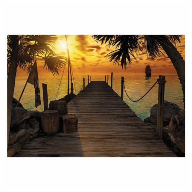 FOTOTAPETA 8-DELNA TREASURE ISLAND 368X254 KOMAR