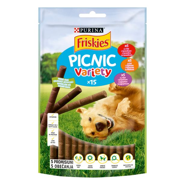 PRIBOLJŠEK ZA PSA FRISKIES PICNIC VARIETY 126 G