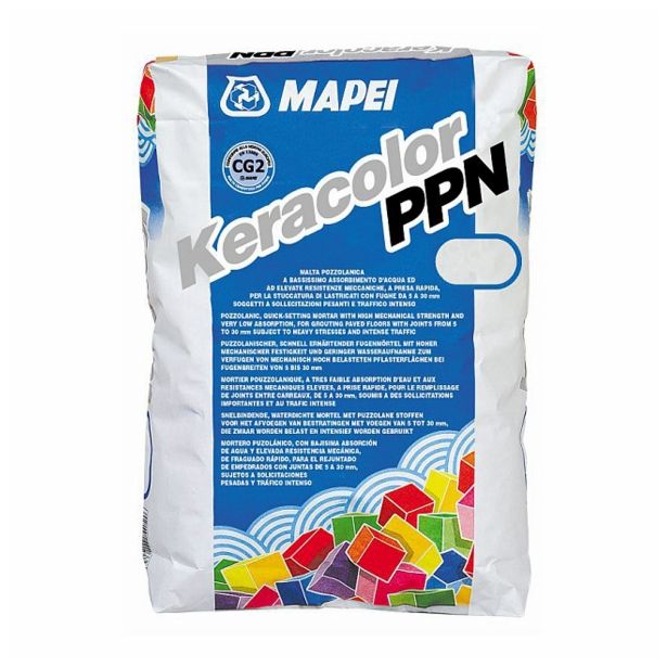 FUGIRNA MASA MAPEI KERACOLOR PPN SIVA 25 KG
