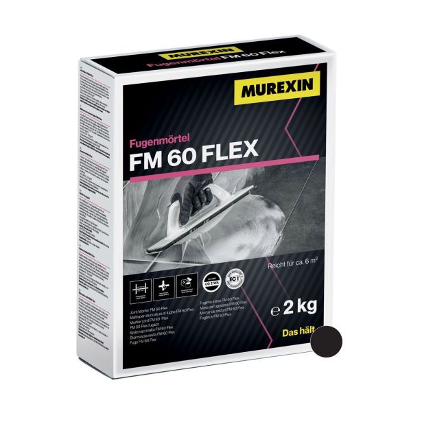 FUGIRNA MASA MUREXIN FM 60 FLEX 150 ČRNA 2 KG