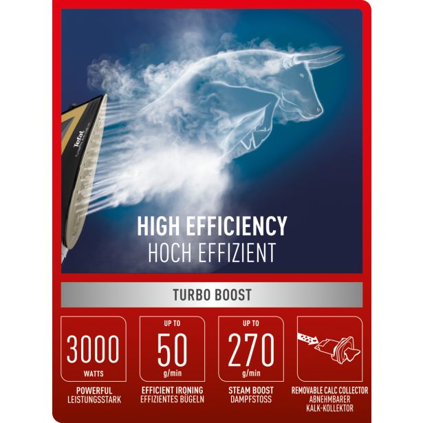 PARNI LIKALNIK TEFAL FV5696E1 TURBO PRO