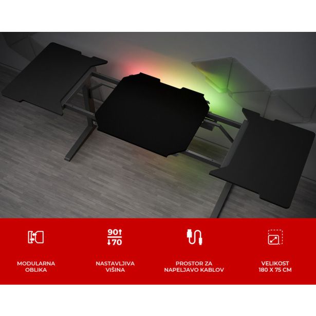 GAMING MIZA GENESIS HOLM MODULAR 160 PISARNIŠKA - GAMING