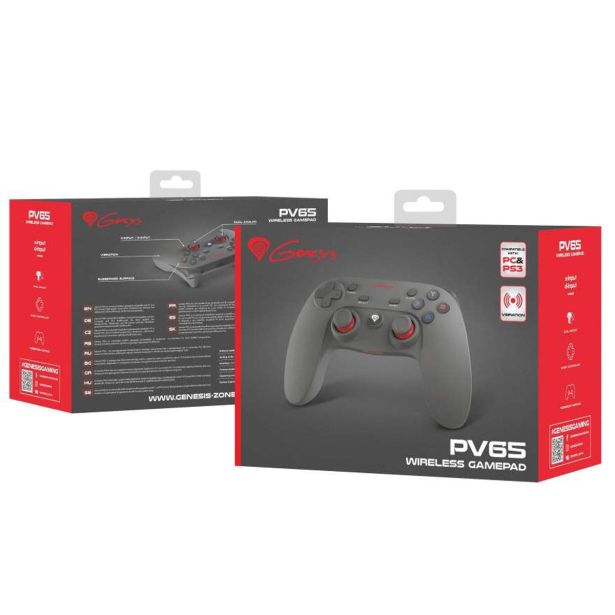 GAMING PLOŠČEK GAMEPAD P65 SIVA