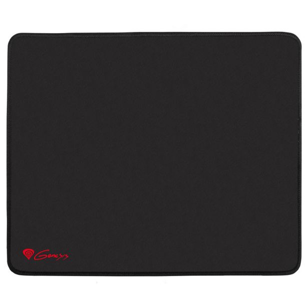 GAMING PODLOGA ZA MIŠKO GENESIS CARBON 500 M LOGO, ČRNA