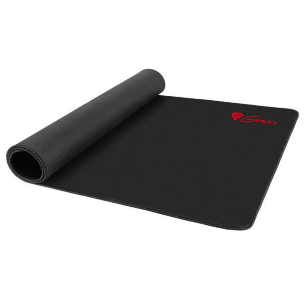 GAMING PODLOGA ZA MIŠKO GENESIS CARBON 500 MAXI LOGO, ČRNA