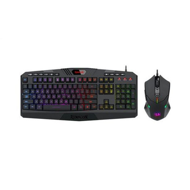 GAMING SET REDRAGON COMBO HARPE K503P RGB & M601 (2V1) MIŠ+TIPK.