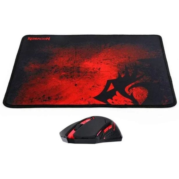 GAMING SET REDRAGON COMBO M601-WL (2 V 1) BREZŽIČNA MIŠKA + PODLOGA