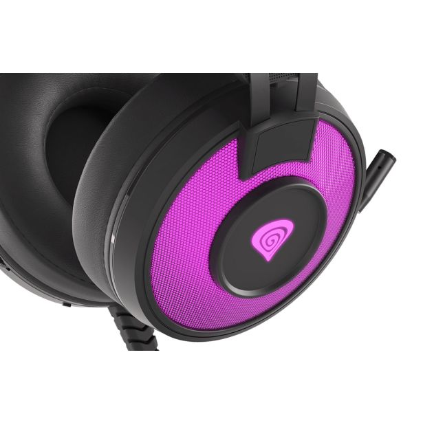 GAMING SLUŠALKE GENESIS NEON 600 ČRNA