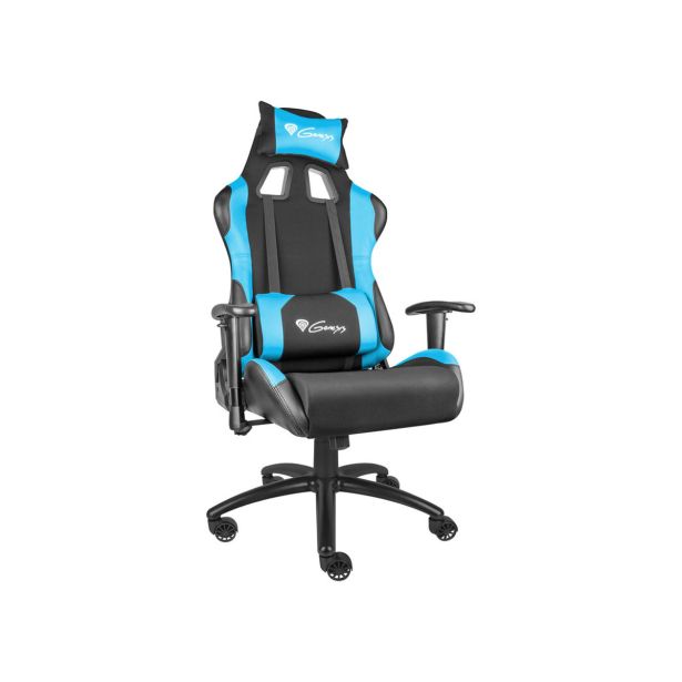 GAMING STOL GENESIS NITRO 550, ČRNA-MODRA