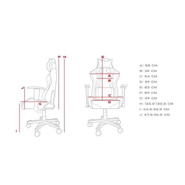 GAMING STOL GENESIS NITRO 560