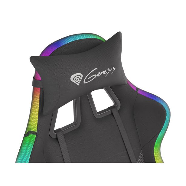 GAMING STOL GENESIS TRIT 600 ČRNA