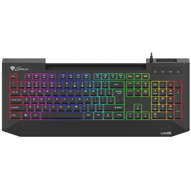 GAMING TIPKOVNICA GENESIS LITH 400 RGB