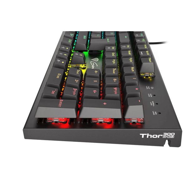 GAMING TIPKOVNICA GENESIS THOR 300 RGB ČRNA