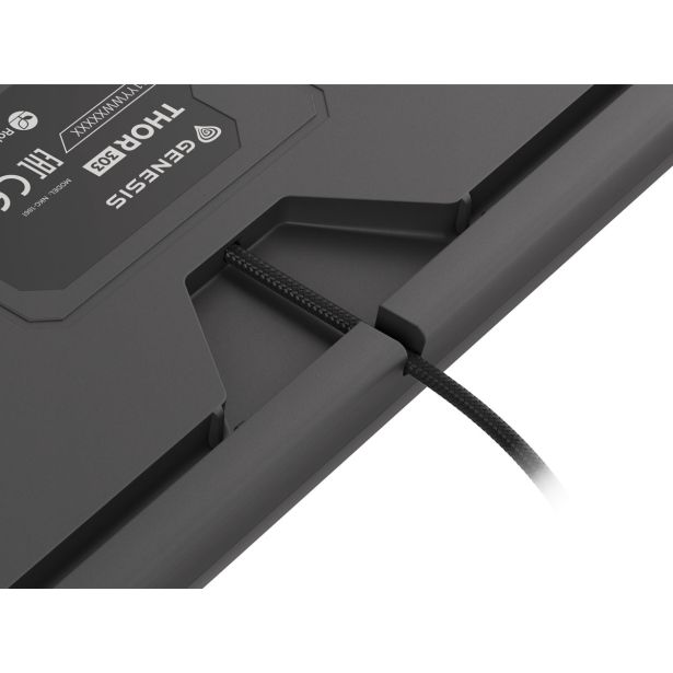 GAMING TIPKOVNICA GENESIS THOR 303 ČRNA