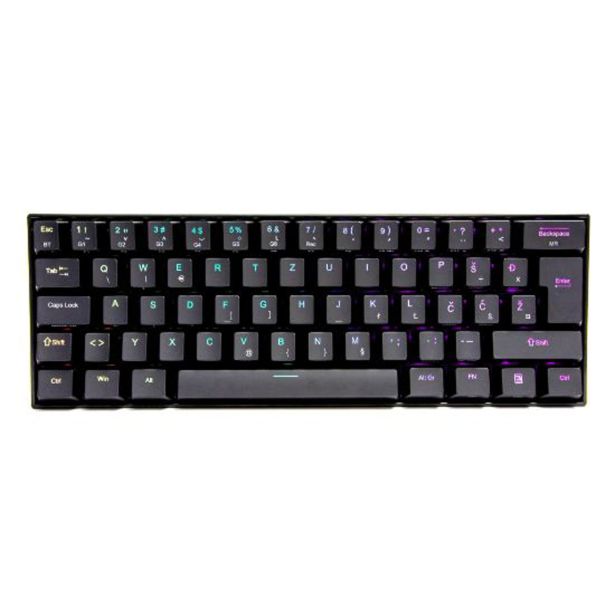 GAMING TIPKOVNICA REDRAGON DRACONIC K530 RGB MEHANSKA SLO NABOR ZNAKOV
