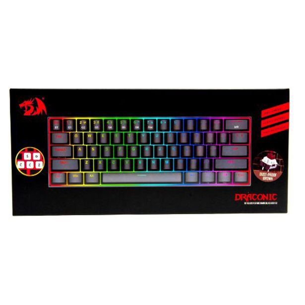 GAMING TIPKOVNICA REDRAGON DRACONIC K530 RGB MEHANSKA SLO NABOR ZNAKOV