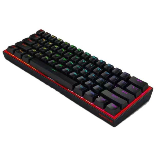 GAMING TIPKOVNICA REDRAGON FIZZ PRO BLACK K616 RGB ŽIČNA/BREZŽIČNA, MEHANSKA