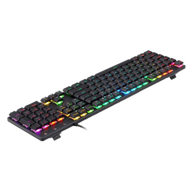 GAMING TIPKOVNICA REDRAGON SHRAPNEL K589RGB MEHANSKA, RDEČA STIKALA