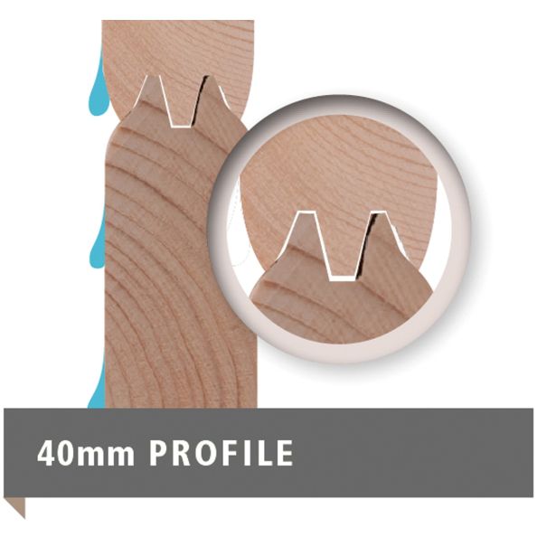 KARIBU LESENA VRTNA HIŠKA GARAŽA 372X309X522