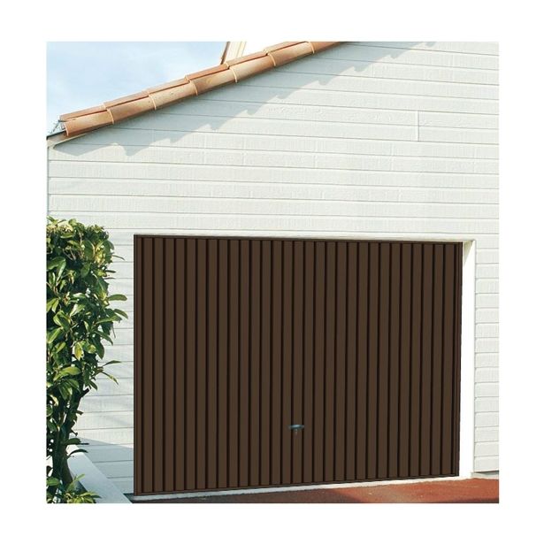 GARAŽNA VRATA NOVOFERM REES K 2500X2000 RJAVA DVIŽNA KOVINSKA