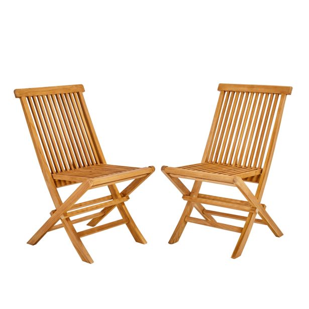 LESENI STOL NATERIAL SET 2 KOS, ANTEA 61X48X88 TIKOV LES