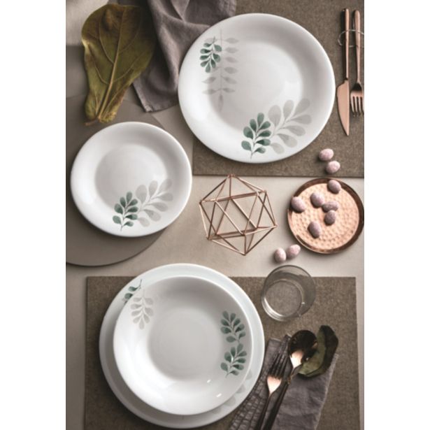 GARNITURA KROŽNIKOV ALPEKS 18 DELNA BOTANICA VERDE