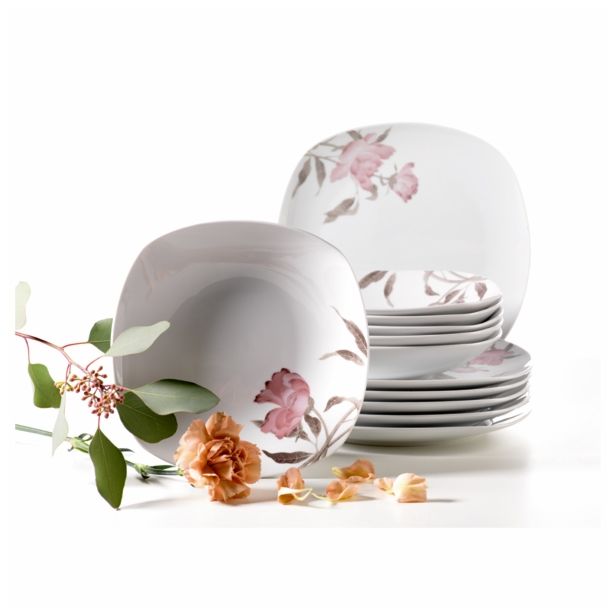 GARNITURA KROŽNIKOV DOMESTIC 12 DELNA STELLA MARIE