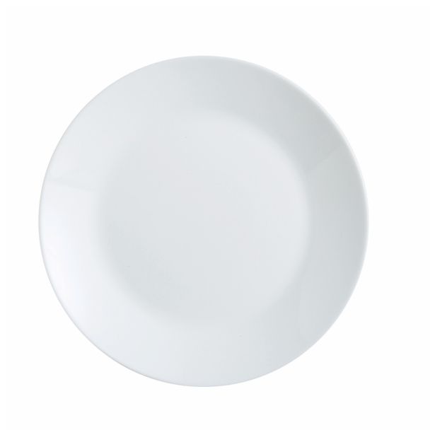 SET KROŽNIKOV LUMINARC 19 DELNI ZELIE BELA