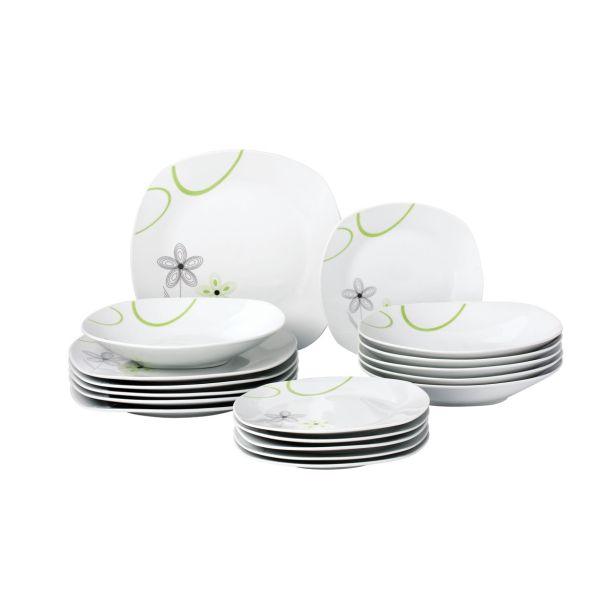 GARNITURA KROŽNIKOV TCC 18 DELNA SQUARE ROŽICE TCC191