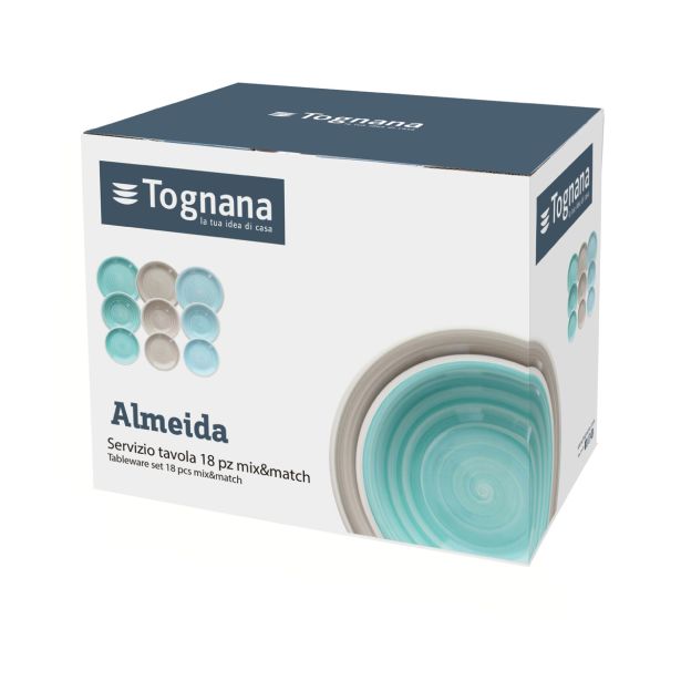 GARNITURA KROŽNIKOV TOGNANA 18 DELNA LOUISE ALMEIDA