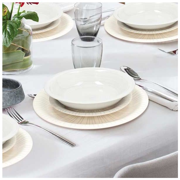 GARNITURA KROŽNIKOV TOGNANA 18 DELNA STYLE GREY LINES