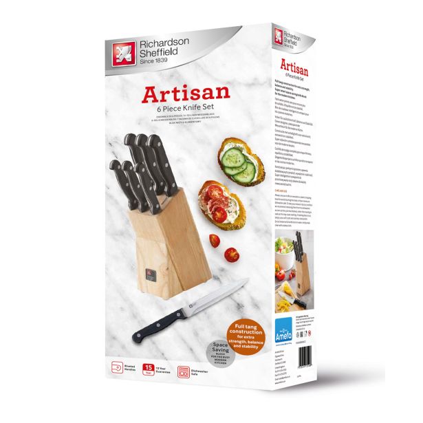 GARNITURA NOŽEV AMEFA 6 DELNA ARTISAN