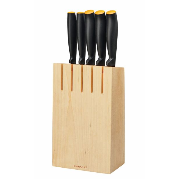FISKARS SET NOŽEV FUNCTIONAL FORM S STOJALOM 5/1 - BREZA