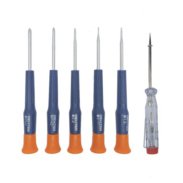 GARNITURA ORODJA DEXTER 108-DELNA V KOVČKU