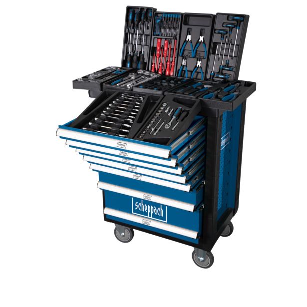 GARNITURA ORODJA SCHEPPACH 263 DELNA V VOZIČKU TW1000