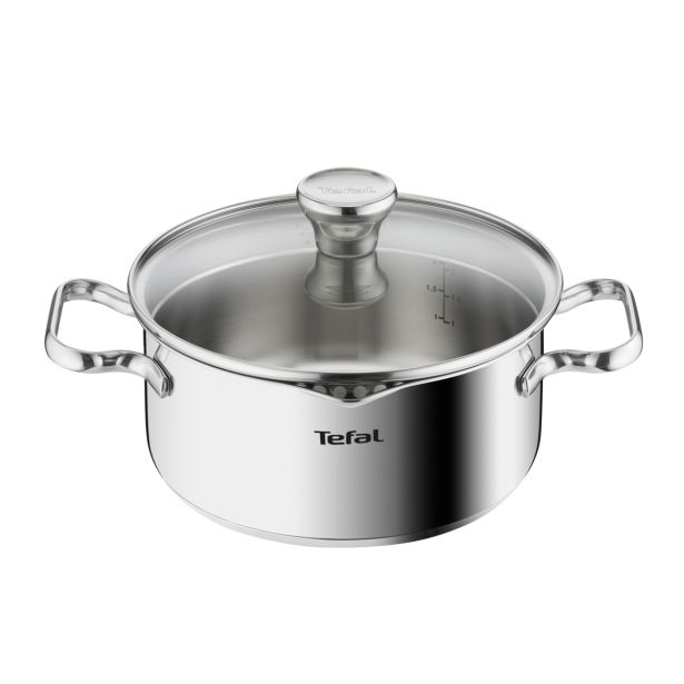 GARNITURA / SET POSODE TEFAL 7-DELNI SET INOX POSODE TEFAL DUETTO A705A836