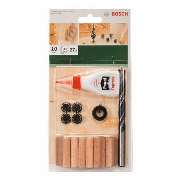 GARNITURA ZA MOZNIČENJE BOSCH 10X40 MM 27 DELNI