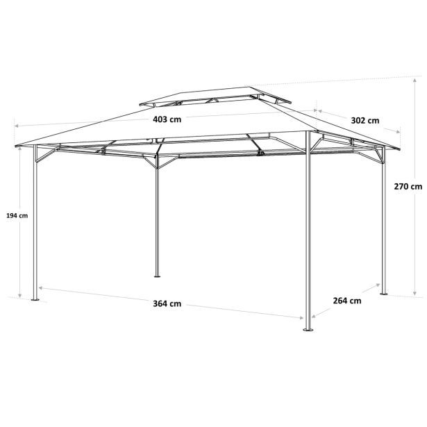 PAVILJON NATERIAL OXIS 300X400 RJAVA